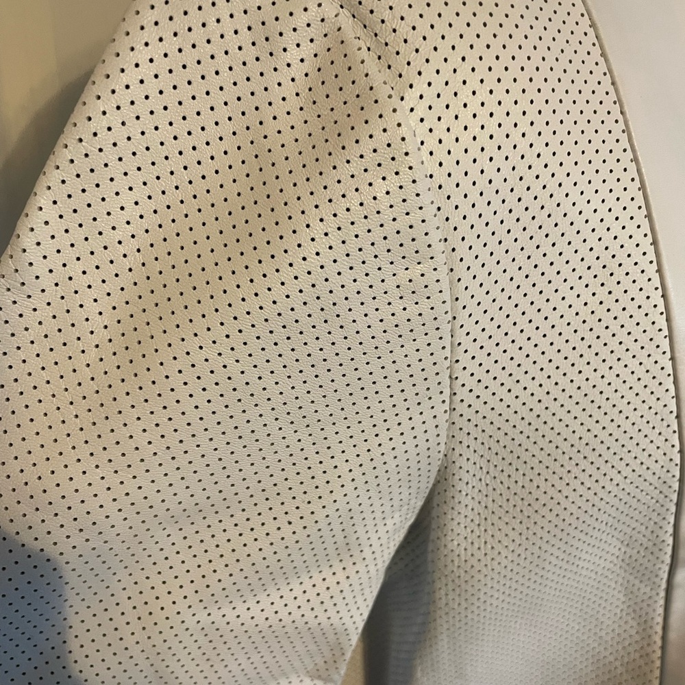 Neiman Marcus exclusive leather top - Picture 3 of 8